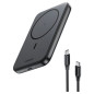 POWER BANK UGREEN 5000mAh MAGNETIC WIRELESS WHITE