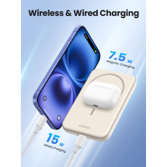 Ugreen 25207 power bank 5000 mAh Wireless charging Black