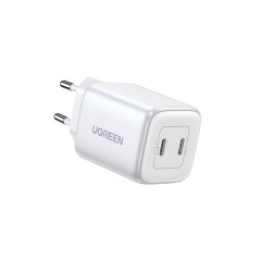 Ugreen 15327 Caricabatterie per dispositivi mobili Universale Bianco AC Ricarica rapida Interno