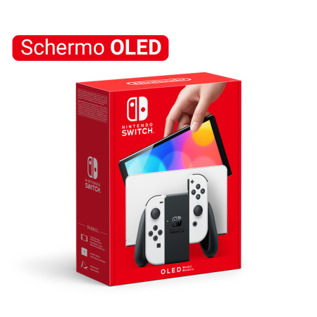 Nintendo Switch OLED portable game console 7" 64 GB Touchscreen Wi-Fi White