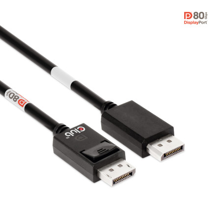 CLUB3D CAC-1091 DisplayPort cable 47.2" (1.2 m) Black