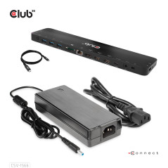DOCKING 15 EN 1 CLUB3D USB-C DISPLAYLINK