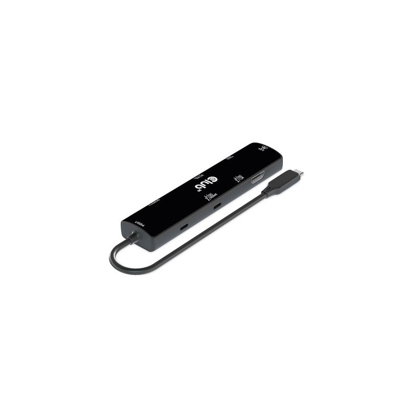 HUB USB4 GEN 3.2  CLUB3D TYPE-C 6 EN 1
