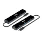 HUB USB4 GEN 3.2  CLUB3D TYPE-C 6 EN 1