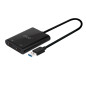 SPLITTER CLUB3D USB-A TO DUAL HDMI