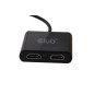 SPLITTER CLUB3D USB-A TO DUAL HDMI