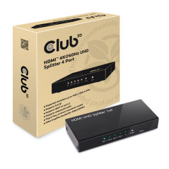 SPLITTER CLUB3D  4 PUERTOS HDMI