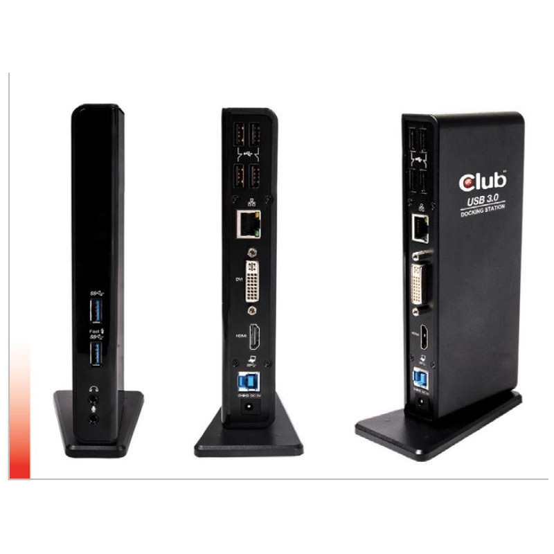DOCKING CLUB3D STATION USB 3.2  GEN1 TIPO A