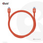 CABLE CARGA 240W CLUB3D CERTIFICATE USB2 TIPO-C 3M CABLE CARGA 240W CLUB3D CERTIFICATE USB2 TIPO-C 3M