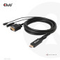 CABLE CLUB3D HDMI A VGA CABLE CLUB3D HDMI A VGA