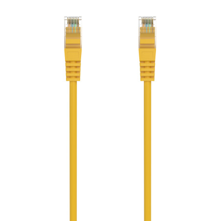 CABLE RED AISENS RJ45 LSZH CAT.6A 0.5M AMARILLO