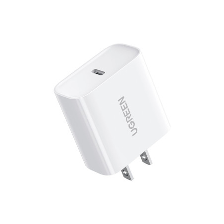 CARGADOR UGREEN PD 20W EU WHITE