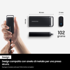 Samsung MU-PH4T0S 4 TB 3.2 Gen 1 (3.1 Gen 1) Black