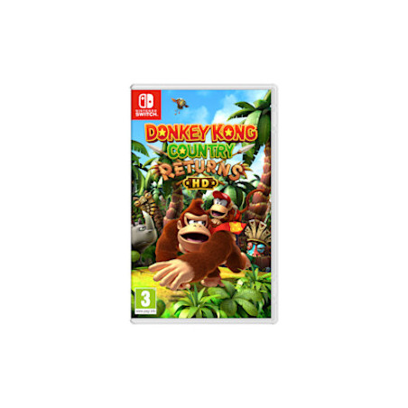 Nintendo Donkey Kong Country Returns HD Standard Tedesca, DUT, Inglese, ESP, Francese, ITA, Giapponese, Coreano Nintendo Switch