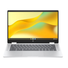 HP Chromebook x360 14b-cd0001nl Intel® N N100 35,6 cm (14") Touch screen HD 4 GB LPDDR5-SDRAM 128 GB eMMC Wi-Fi 6 (802.11ax)