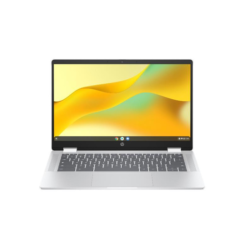 HP Chromebook x360 14b-cd0001nl Intel® N N100 35.6 cm (14") Touch screen HD 4 GB LPDDR5-SDRAM 128 GB eMMC Wi-Fi 6 (802.11ax) HP Chromebook x360 14b-cd0001nl Intel® N N100 35.6 cm (14") Touch screen HD 4 GB LPDDR5-SDRAM 128 GB eMMC Wi-Fi 6 (802.11ax)