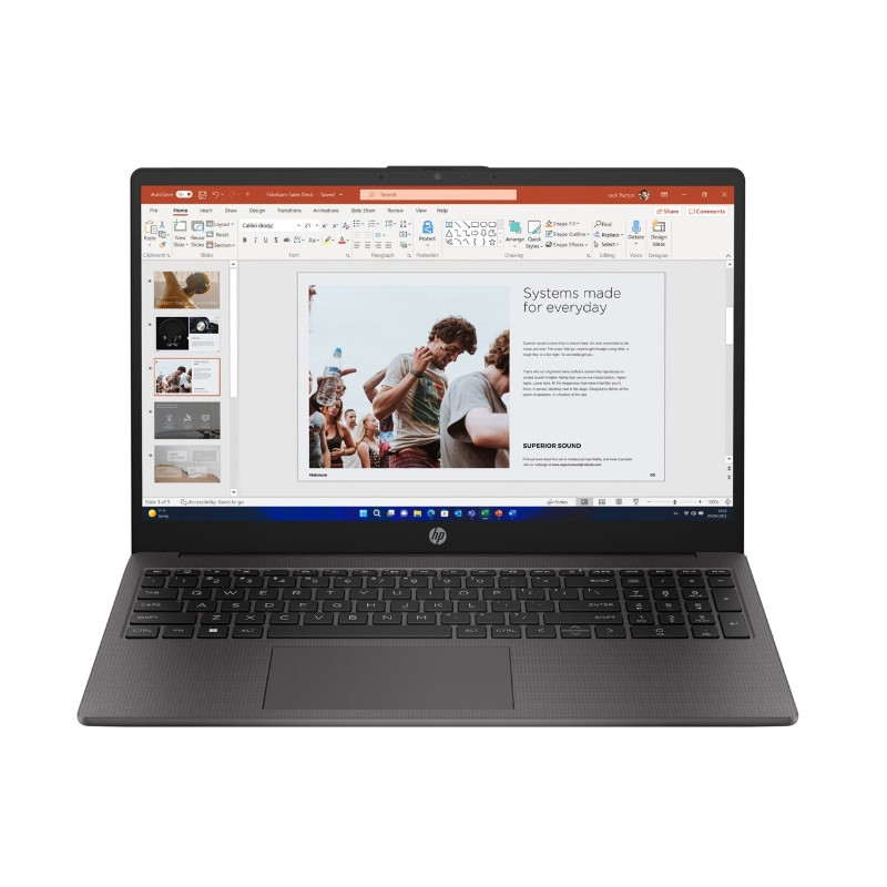 HP 255 15.6 inch G10 Notebook PC AMD RyzenTM 5 7530U Laptop 39.6 cm (15.6") Full HD 16 GB DDR4-SDRAM 512 GB SSD HP 255 15.6 inch G10 Notebook PC AMD RyzenTM 5 7530U Laptop 39.6 cm (15.6") Full HD 16 GB DDR4-SDRAM 512 GB SSD