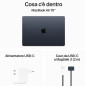 MACBOOK AIR 15 M3 16GB/512GB MIDNI 8CORE 10 GPU MIDNIGHT