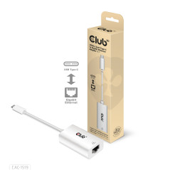 ADAPTADOR USB-C 3.2 A ETHERNET RJ45 CLUB3D M/H