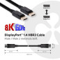 CABLE CLUB3D DISPLAYPORT 1.4 2M CABLE CLUB3D DISPLAYPORT 1.4 2M
