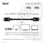 CABLE CERTIFICATE HDMI 2.1 CLUB3D 1