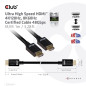 CABLE CERTIFICATE HDMI 2.1 CLUB3D 1