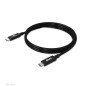 CABLE CLUB3D CERTIFICATE USB4 80G GEN3.2 TIPO-C 1M CABLE CLUB3D CERTIFICATE USB4 80G GEN3.2 TIPO-C 1M