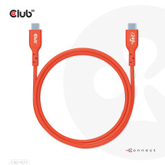 CLUB3D CAC-1573 USB cable USB4 Gen 2x2 78.7" (2 m) USB C Red