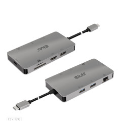 DOCKING STATION USB 3.2 GEN1 CLUB3D  TIPO-C 8 EN 1