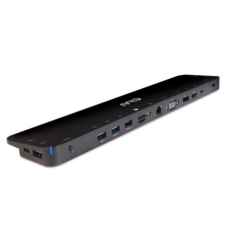 CLUB3D CSV-1564W100 laptop dock port replicator Docking USB 3.2 Gen 1 (3.1 Gen 1) Type-C Black