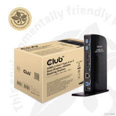 DOCKING STATION USB 3.2 CLUB3D GEN1 TIPO A / C
