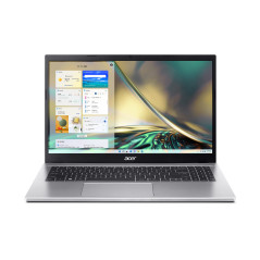 Acer Aspire 3 A315-59-51C2 Intel® Core™ i5 i5-1235U Laptop 15.6" HD 8 GB DDR4-SDRAM 512 GB SSD Wi-Fi 6 (802.11ax) FreeDOS Silver