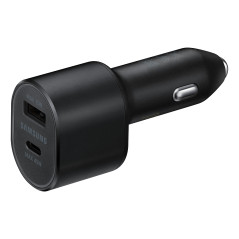 SAMSUNG DUAL FAST CAR CHARGER 45W & 15W EP-L5300XB BLACK