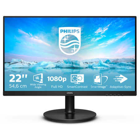 MONITOR LED 21.5  PHILIPS 221V8/00 NEGRO