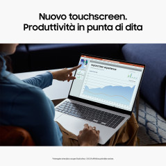 Samsung Galaxy Book4 Pro Intel Core Ultra 7 155H Laptop 14" Touchscreen WQXGA+ 16 GB LPDDR5x-SDRAM 1 TB SSD Wi-Fi 6E (802.11ax)