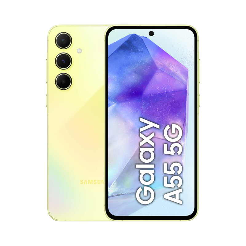 SAMSUNG GALAXY A55 SM-A556B 8+128GB DS 5G AWESOME LEMON OEM SAMSUNG GALAXY A55 SM-A556B 8+128GB DS 5G AWESOME LEMON OEM
