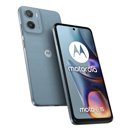 Motorola moto e15 6.67" Dual SIM Android 14 Go edition 4G USB Type-C 2 GB 64 GB 5200 mAh Blue