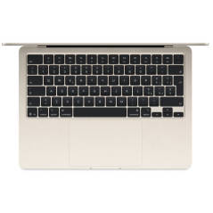 APPLE 15INCH MACBOOK AIR APPLE M3 CHIP 8CORE CPU 10CORE GPU 16GB 256GB SSD STARLIGH PRODUCTION