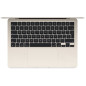 APPLE 15INCH MACBOOK AIR APPLE M3 CHIP 8CORE CPU 10CORE GPU 16GB 256GB SSD STARLIGH PRODUCTION