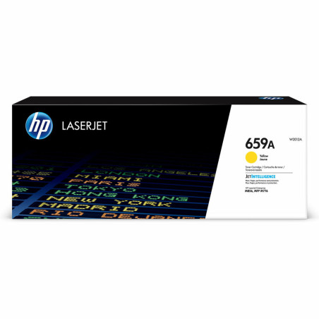 Original Ink Cartridge HP W2012A Yellow art design