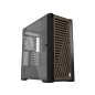 Caja phoenix artisan noble negra con frontal de madera atx cristal templado gaming cristal templado filtros antipolvo tipo c