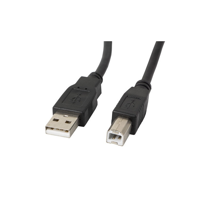 Cable impresora lanberg usb a -  usb b macho - macho ferrita 5m negro