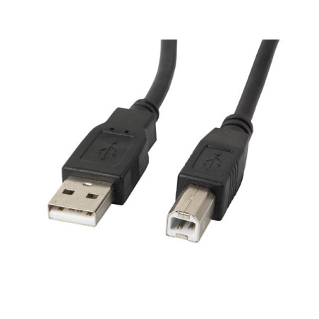 Cable impresora lanberg usb a -  usb b macho - macho ferrita 5m negro