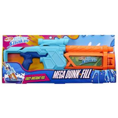 Pistola hasbro nerf super soaker mega dunk fill