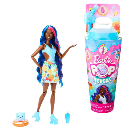 Mueca barbie pop reveal mattel aroma de frutas ponche de frutas