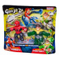 Pack de 2 figuras bandai goo jit zu marvel hroes spiderman vs dr octopus