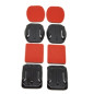 Accesorio soporte adhesivo 3m curvos  + planos phoenix para camaras sport & gopro hero 4 - 3+ - 3 - 2 - 1 flat and curved adhesi