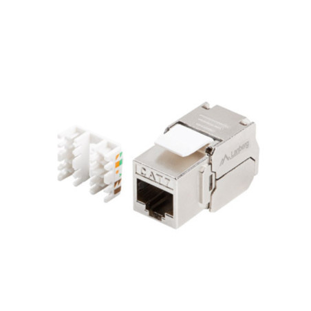 Conector keystone lanberg cat.7 ftp rj45 180 toolless