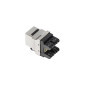 Conector keystone lanberg cat 6 ftp rj45 180 grados