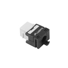 Conector keystone lanberg cat 5e utp rj45 180 grados sin herramientas